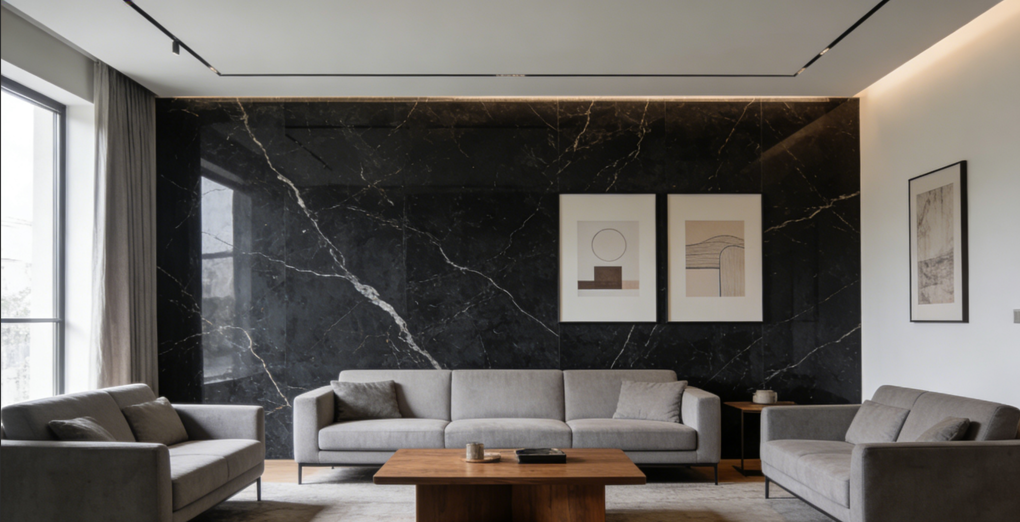 Finished ceramic composite table tops in commercial and residential settings