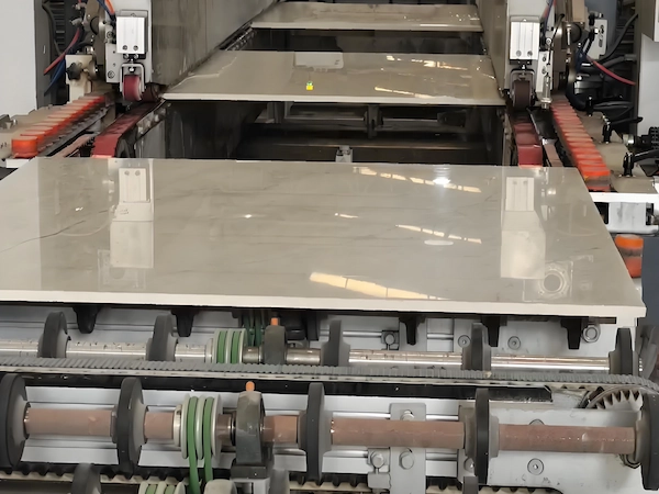 Four-sided edge grinding machine